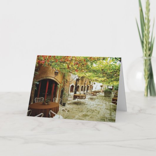 PÂQUES À VENISE CARTE DE VACANCES (Devant)