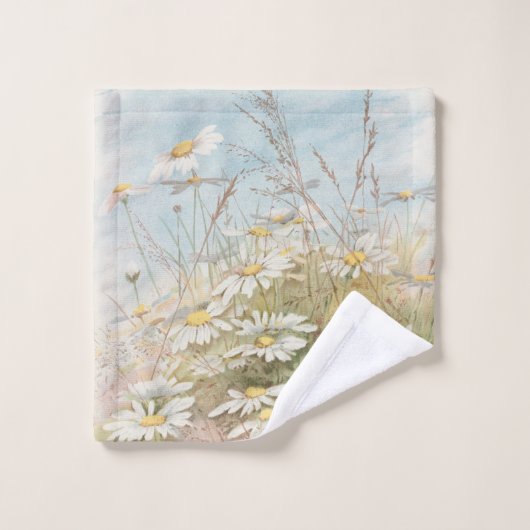 "Pâques apporte le printemps naissant" (Gant de toilette)
