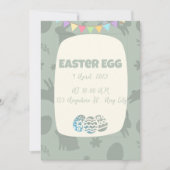 Pâques Belle invitation (Devant)