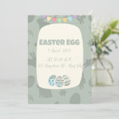 Pâques Belle invitation (Debout devant)