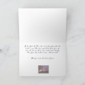 Pâques - carte de voeux en bois de trois croix (Intérieur)