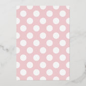 Pâques Carte photo de vacances - Pink (Verso)