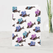 Pâques Chocolat Poisson Poisson d'Avril Carte de v (Devant)