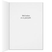 Pâques en suédois, Glad Påsk, Mignonne Bunny (Intérieur (Droit))