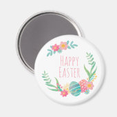 Pâques florales simples | Magnet (Recto/Verso)