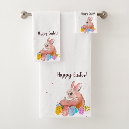 Pâques mignonne lapin Aquarelle Couleur Oeuf Beaut (En situation)