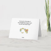 Pâques Penser à votre carte (Dos)