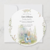 Pâques Peter Rabbit Invitation (Devant)