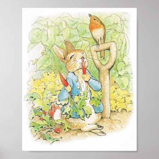 Pâques, Poster du lapin Baby shower (Devant)