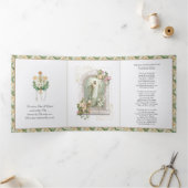 Pâques Prière de résurrection Jésus Poème Tri-Fold (Intérieur)