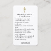 Pâques prière religieuse Paschal Carte Sainte (Dos)