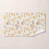 Pâques Printemps Duckling Délice (Serviette à main)