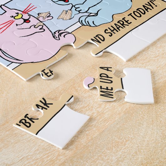 Pâques Puzzle Afikomen Toits (Côté)