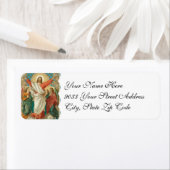 Pâques Résurrection religieuse Jésus Étiquette (En situation)