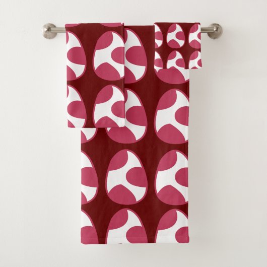 Pâques Rose Blanc Oeufs de Pâques Joyeux Pâques (En situation)