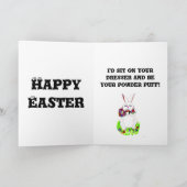 PAQUES, SI J'ÉTAIS UNE CARTE DE LAPIN (Intérieur)