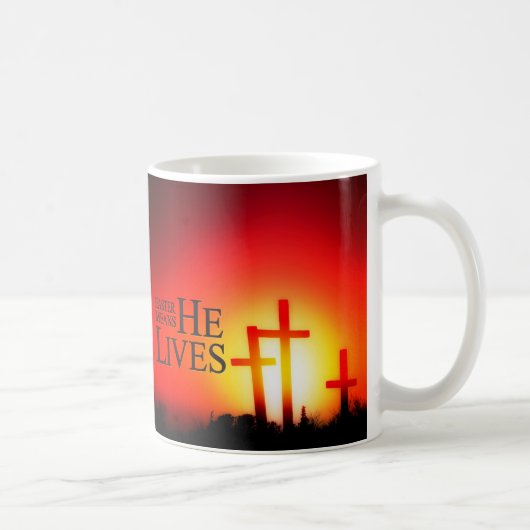 Pâques Signifie Qu'Il Vit Mug (Droite)