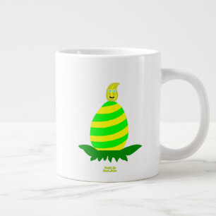 Pâques souhaite Jumbo Café Mug