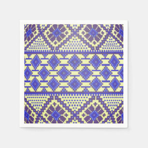 Pâques ukrainiennes (Pysanka) serviettes en papier