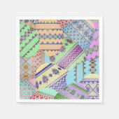 Pâques ukrainiennes (Pysanky) serviettes en papier (Devant)