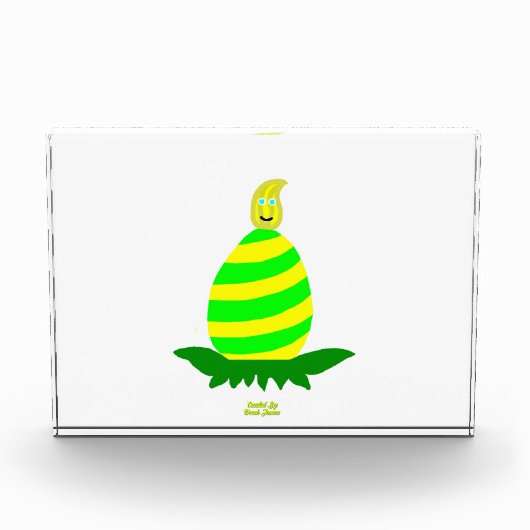 Pâques veut bloc photo horizontal (Devant)