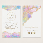 Paquet bleu rose (Devant & derrière)