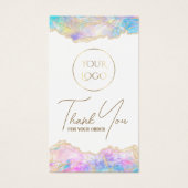 Paquet bleu rose (Devant)