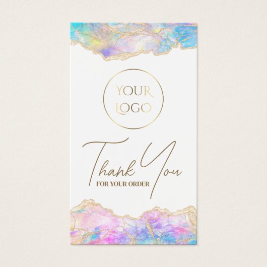 Paquet bleu rose (Devant)