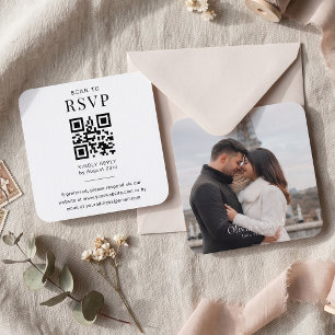 Paquet de 100 Cartes de Site Web de Mariage à Code