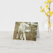 Paquet de dent de scie : Loups de la carte de note (Fleur jaune)