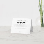 Paquet de dent de scie : Loups de la carte de note (Dos)