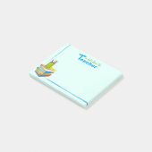 Paquet de note de post-it d'un professeur (Incliné)