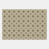 Paquet de papier marron vert 20 (Devant)