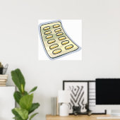 Paquet de pilules Poster de médicaments (Bureau à domicile)