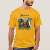 Paquet de semences vintage Jardin Slogan T-shirt (Devant)