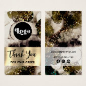 Paquet vert émeraude d'olive insérer (Devant & derrière)