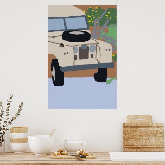 par affiche automobile (Cuisine)