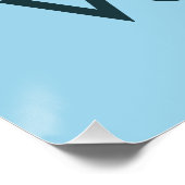 Par Air Vérone Italie poster de voyage rétro. (Coin)