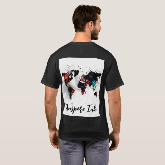 Par Diaspora Ink T-Shirt  (Dos entier)