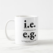 par exemple, Grammar Mug Cadeaux d'enseignant angl (Gauche)