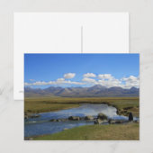 Par la carte postale River (Devant / Derrière)