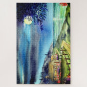 Par la lumière de la Lune d'argent Jigsaw Puzzle (Vertical)