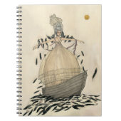 Par le voile - carnet (Devant)