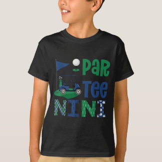 Par- Nini Golf Liefhebber Verjaardagsfeest Familie T-shirt