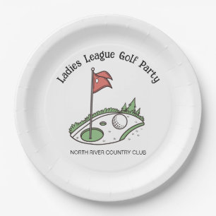Par-T-shirt Perfection - Dames Golf League Papieren Bordje