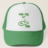 Par T-shirt Tijd Trucker Pet (Voorkant)