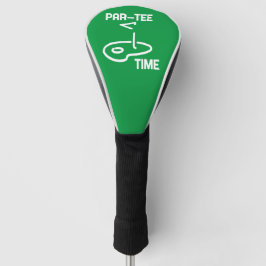Par-T-shirt Tijd Wit Golfheadcover