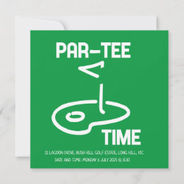 Par-T-shirt Tijd Wit Kaart