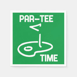 Par-T-shirt Tijd Wit Servet