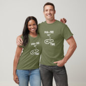 Par-T-shirt Tijd Wit T-shirt (Unisex)